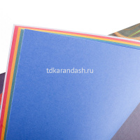 Набор цветного картона А4 4цв 20л "Калейдоскоп" тонированный в массе 200г/м2 ПК/4 от магазина "Карандаш"