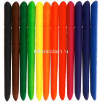 Карандаши 12 цветов "Color&apos;Peps Infinity" трехгранные пластиковые, ударопрочный грифель, картон от магазина "Карандаш"