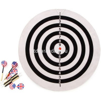 Дартс игольчатый d=45см (3 дротика) XJ2436 от магазина "Карандаш"