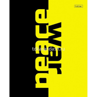 Тетрадь А5 96л клетка "Black&Yellow" на скобе глянцевая ламинация 5 дизайнов 080270 от магазина "Карандаш"