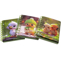 Бизнес-блокнот А6 70л "Утята" линия, на спирали, цветной блок, поролон, 4 вида 1901-6/11748-24 от магазина "Карандаш"