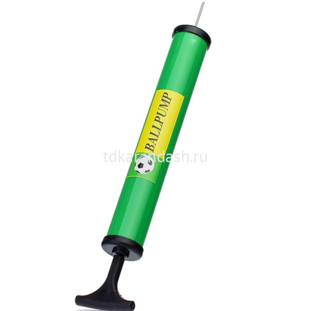 Насос ручной 30см для мячей, пластик, 4 цвета 00-1804 от магазина "Карандаш"
