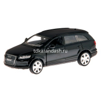 Машина "Audi Q7" черная, инерционная, металл 17,5см (свет, звук, откр.двери) JB1251250 от магазина "Карандаш"