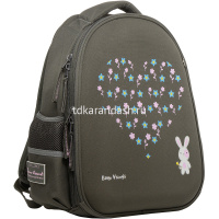 Рюкзак "Зефирный зайка" 30х38х20см, 1000гр, 2 отделения, 2 кармана, темно-серый 12-001-095/06 от магазина "Карандаш"