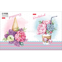 Тетрадь А5 96л клетка "Ассорти" на скобе двойная обложка, 5 дизайнов 96Тд5В1/055332 от магазина "Карандаш"