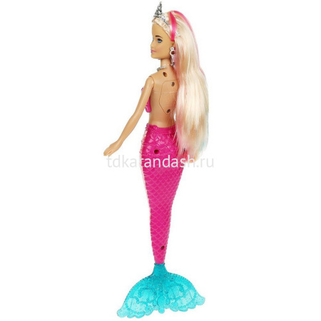Русалка "София" 29см с двумя рыбками, пластик (световые эффекты) 66001M-PL1-S-BB от магазина "Карандаш"