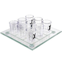 Игра настольная "Крестики-нолики" питейная 15х4х15см 219827 от магазина "Карандаш"