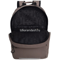 Рюкзак 30х42,5х13,5см, 800гр, 2 отделения, 3 кармана, темный песок RU-539-1/3 от магазина "Карандаш"