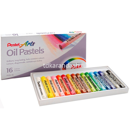 Пастель масляная 16 цветов в картонной коробке PHN-16U