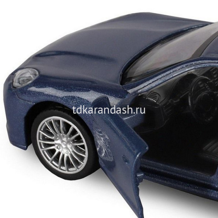 Машина "Porsche Panamera S" синяя, инерционная, металл 17,5см (свет, звук, откр.двери) JB1200190 от магазина "Карандаш"