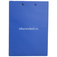 Планшет с зажимом А4 PVC синий E38153A от магазина "Карандаш"