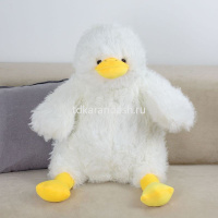 Утка Ники 55см белая ZB2505 от магазина "Карандаш"