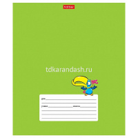 Тетрадь А5 18л клетка "Забавные зверушки" на скобе тиснение 5 дизайнов 18Т5тВ1/080096 от магазина "Карандаш"