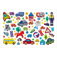 Альбом с наклейками "В мире мальчиков" 300 наклеек А5 4л на скобе 4Ан5_32262/088328 от магазина "Карандаш"