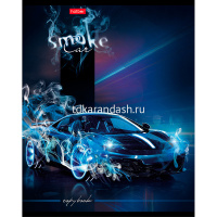 Тетрадь А5 48л клетка "АвтоСтихии" на скобе 3D лак матовая ламинация 5 дизайнов 052318 от магазина "Карандаш"