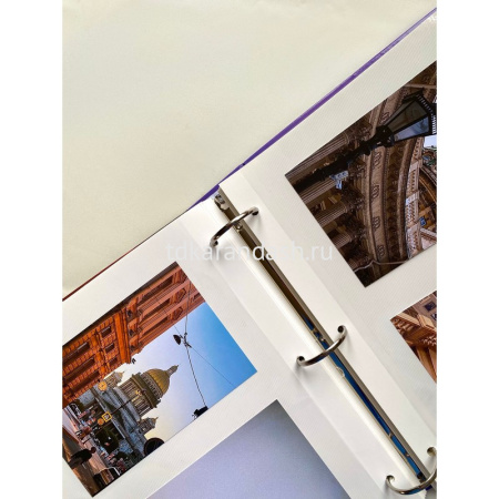 Фотоальбом магнитный 50 листов 23х28см "USSR time. СССР" 29х27х7см FA 50M.005.6 от магазина "Карандаш"