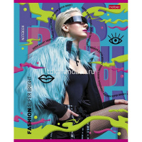 Тетрадь А5 48л клетка "Яркий микс" на скобе 5 дизайнов 079751 от магазина "Карандаш"