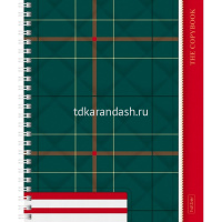 Тетрадь А5 96л клетка "Джентльмены" на спирали матовая ламинация 4 дизайна 96Т5лтВ1гр/068615 от магазина "Карандаш"