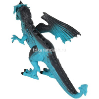 Дракон р/у 24х45см голубой, пластик (свет, пар, движение) JB1168407 от магазина "Карандаш"