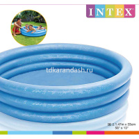 Надувной бассейн "Голубой кристалл" 147 х 33см 58426 от магазина "Карандаш"