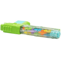 Бластер 24х14см с дисками, пластик (свет, звук) 2312152/CL101 от магазина "Карандаш"