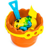Набор д/песка "На речке" (ведро, 2 машинки, лопатка) 70180 от магазина "Карандаш"