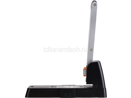 Дырокол мощный 150л 2-отв, d-6мм, 12мм, металл, черный E0150 от магазина "Карандаш"