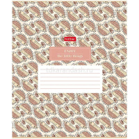 Тетрадь А5 24л клетка "Trend pattern" на скобе 5 дизайнов 24Т5В1/068448 от магазина "Карандаш"