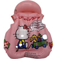 Надувной жилет для плавания с воротником 53х44см "Кити" розовый 1074 от магазина "Карандаш"