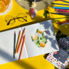 Карандаши 6 цветов "HappyColor" трехгранные дерево, картон 30-0051 от магазина "Карандаш"
