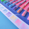 Набор гелевых ручек 8цв 0,8мм "Sketch&Art. Uni Write. Pastels" чернила пастельные, корпус Soft Touch от магазина "Карандаш"