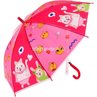 Зонт детский 65см (д.83см) 5 видов, автомат 2039-601 от магазина "Карандаш"
