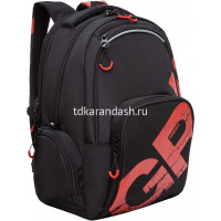 Рюкзак 32х42х22см, 1100гр, 2 отделения, 4 кармана, черный/красный RU-423-14/3 от магазина "Карандаш"