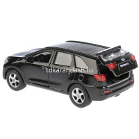 Машина "Kia Sorento Prime" черная, инерционная, металл 12см (открывающиеся двери) SB-17-75-KS-N(BL)- от магазина "Карандаш"