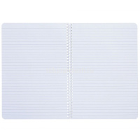 Тетрадь А4 80л линия "Drops" на гребне перфорация на отрыв глянцевая ламинация 2 дизайна 088871 от магазина "Карандаш"