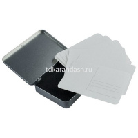 Открытки 10,5х14,8см 300г/м2 24шт. акварельная бумага, 25% хлопок, 75% целлюлоза, крупное зерно от магазина "Карандаш"