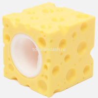 Игрушка-антистресс "Мышка в сыре" 5х5см 4 вида XF2317 от магазина "Карандаш"