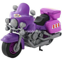 Мотоцикл "Харлей" гоночный, пластик 28х12х18см полицейский 8947 от магазина "Карандаш"