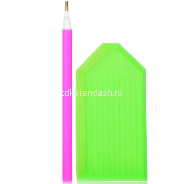 Алмазная мозаика 7,5х7,5см "Совята" 4шт. на магните частичная выкладка M-11916 от магазина "Карандаш"