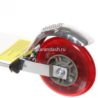 Картинка Самокат 2-х колесный L=63см красный, алюминиевый, колесо PVC d=13см Y4423-16 от магазина "Карандаш" Самокат 2-х колесный L=63см красный, алюминиевый, колесо PVC d=13см Y4423-16 от магазина "Карандаш"