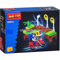 Конструктор "Супер-ёжик" 101 деталь 19х14х4см пластик (1 фигурка) 15014-KY от магазина "Карандаш"