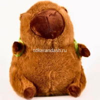 Капибара 20см с черепашкой XM25117 от магазина "Карандаш"