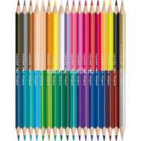 Карандаши 36 цветов "Duo Color&apos;Peps" 18шт. двусторонние трехгранные дерево, картон 829601 от магазина "Карандаш"