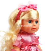 Кукла "Анечка" 25см с расческой и заколками, озвученная (100 фраз, песни, загадки, фразы) от магазина "Карандаш"