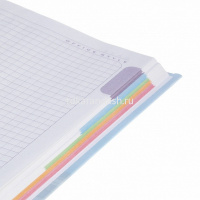 Бизнес-блокнот А5 80л "Цветные волны" клетка 5-цветный блок 7БЦ 80ББ5В1_23797 от магазина "Карандаш"