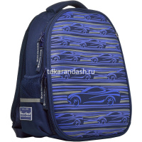 Рюкзак "Спорткар" 30х38х20см, 1000гр, 2 отделения, 2 кармана, синий 12-001-093/02 от магазина "Карандаш"