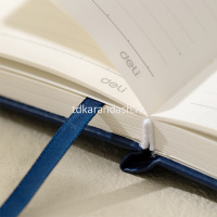 Ежедневник недатированный А5 "Linfini" 288стр. синий,  искусственная кожа с поролоном EN157L от магазина "Карандаш"