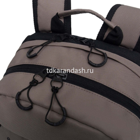 Рюкзак 30х42,5х13,5см, 800гр, 2 отделения, 3 кармана, темный песок RU-539-1/3 от магазина "Карандаш"