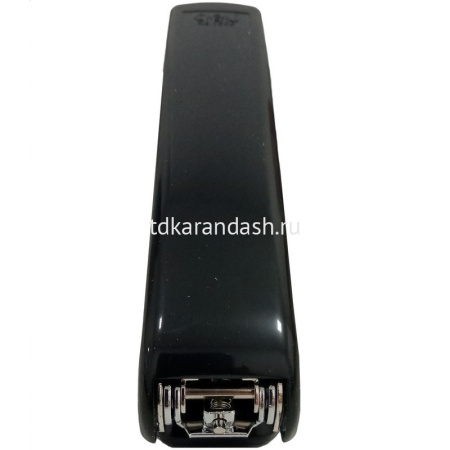 Степлер №24/6,26/6 25л глубина 45мм со скобами, пластик, черный E0306 от магазина "Карандаш"