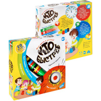 Игра настольная "Кто быстрее?" 28х28см (20 шляп, игровое поле со стрелкой, звонок) 1912C от магазина "Карандаш"